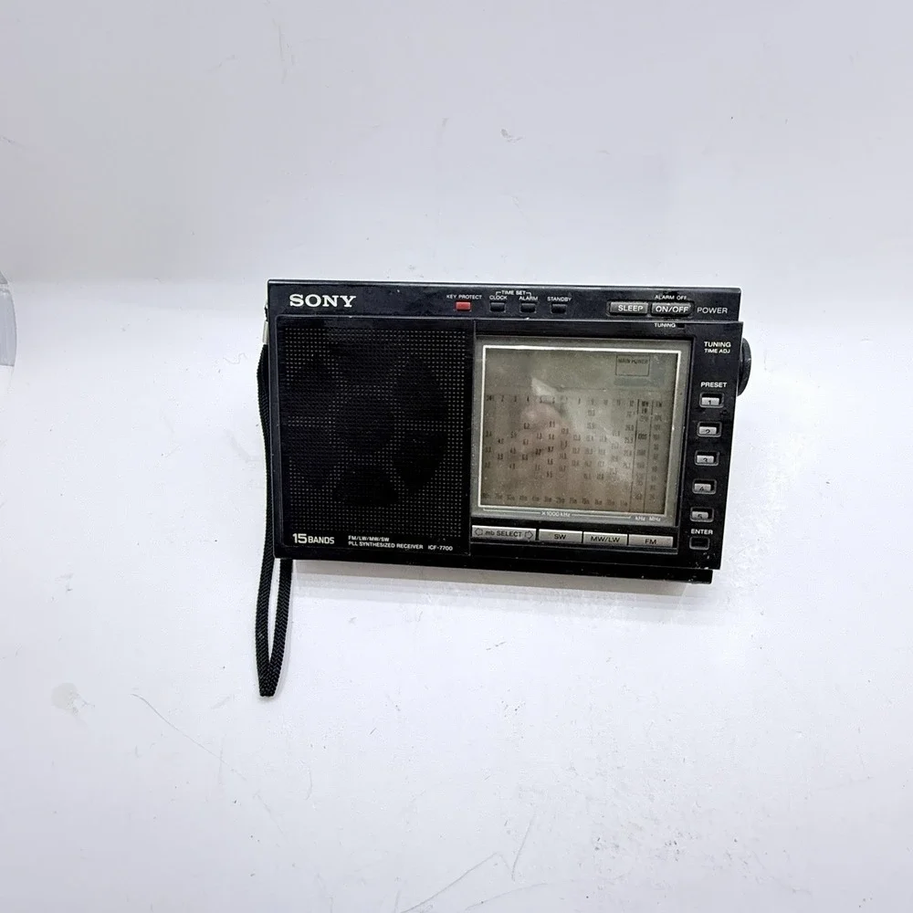 Sony ICF-7700 World Band Shortwave Radio PLL Receiver 15 Band Working- Read